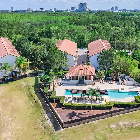 Cozy & Elegant 4Br Enchanted Townhouse - 1 Mile To Disney With Resort Pool, Gym, & Jacuzzi Orlando Exterior photo